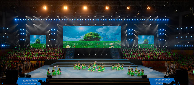 第八届“童声里的中国”少儿歌谣创作大赛颁奖仪式在江苏通州举行